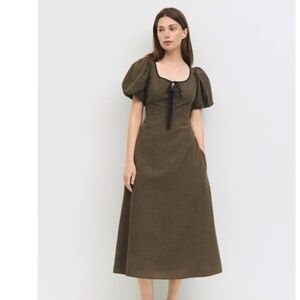 All Row Plaid Adeline Dress - size medium  - sold out online!